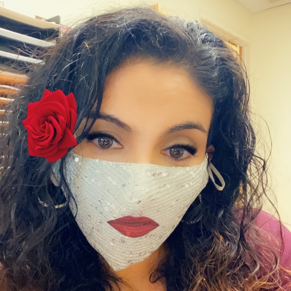 Sequin reusable mask - Picture 16 of 16